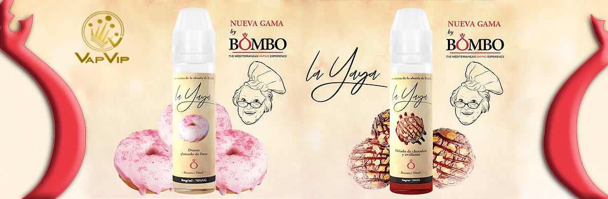 La Yaya eliquid by Bombo to buy in Europe and Spain